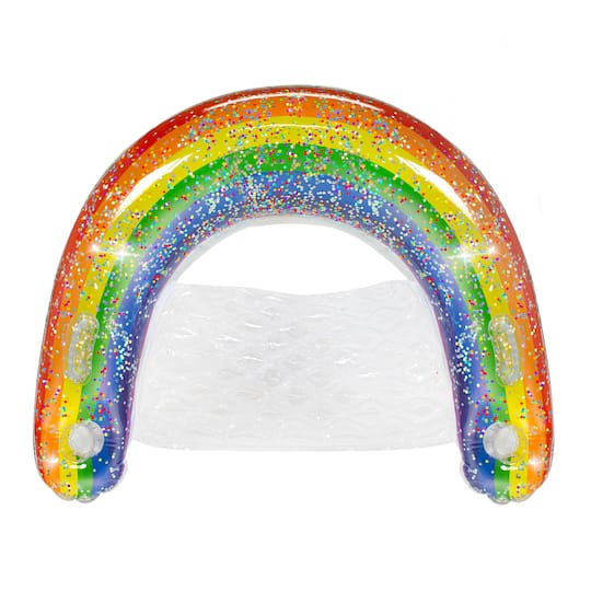 PoolCandy Classic Rainbow Glitter Sun Chair